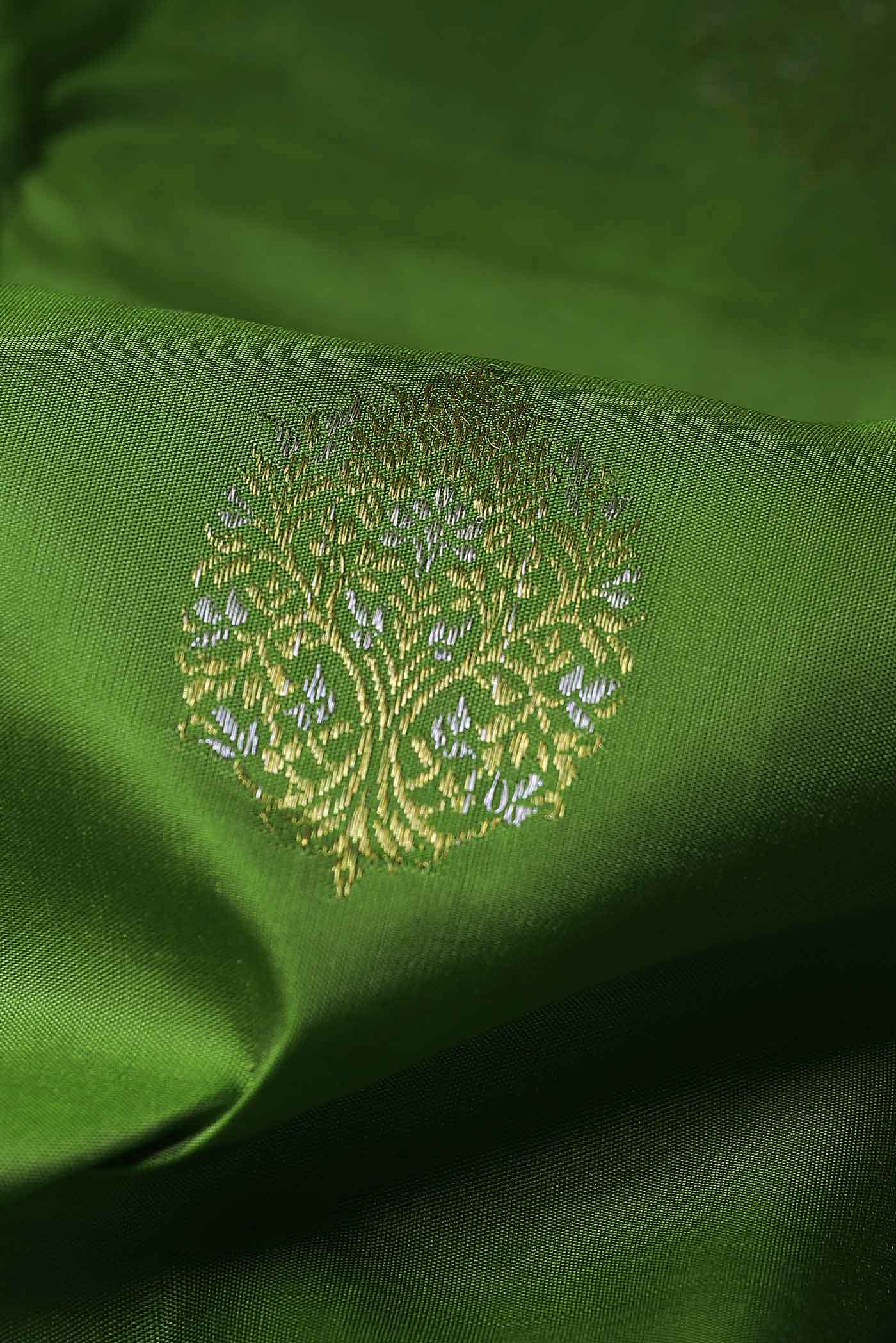 Green Kanchipuram Silk Saree