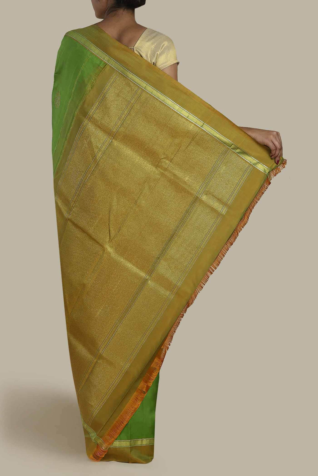 Green Kanchipuram Silk Saree