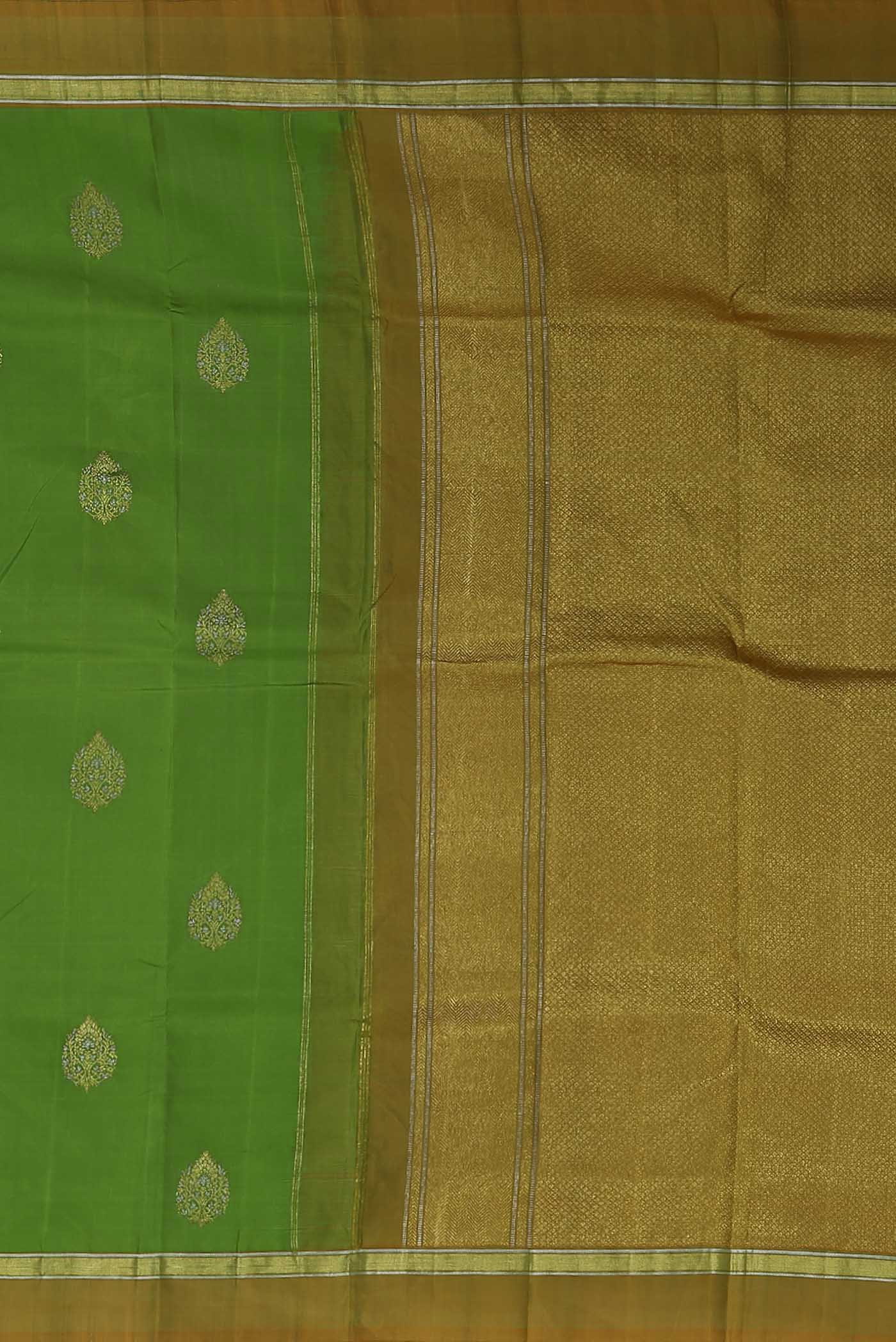 Green Kanchipuram Silk Saree