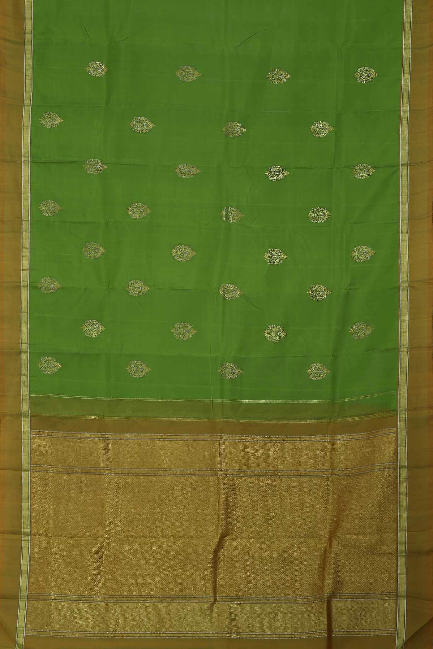 Green Kanchipuram Silk Saree