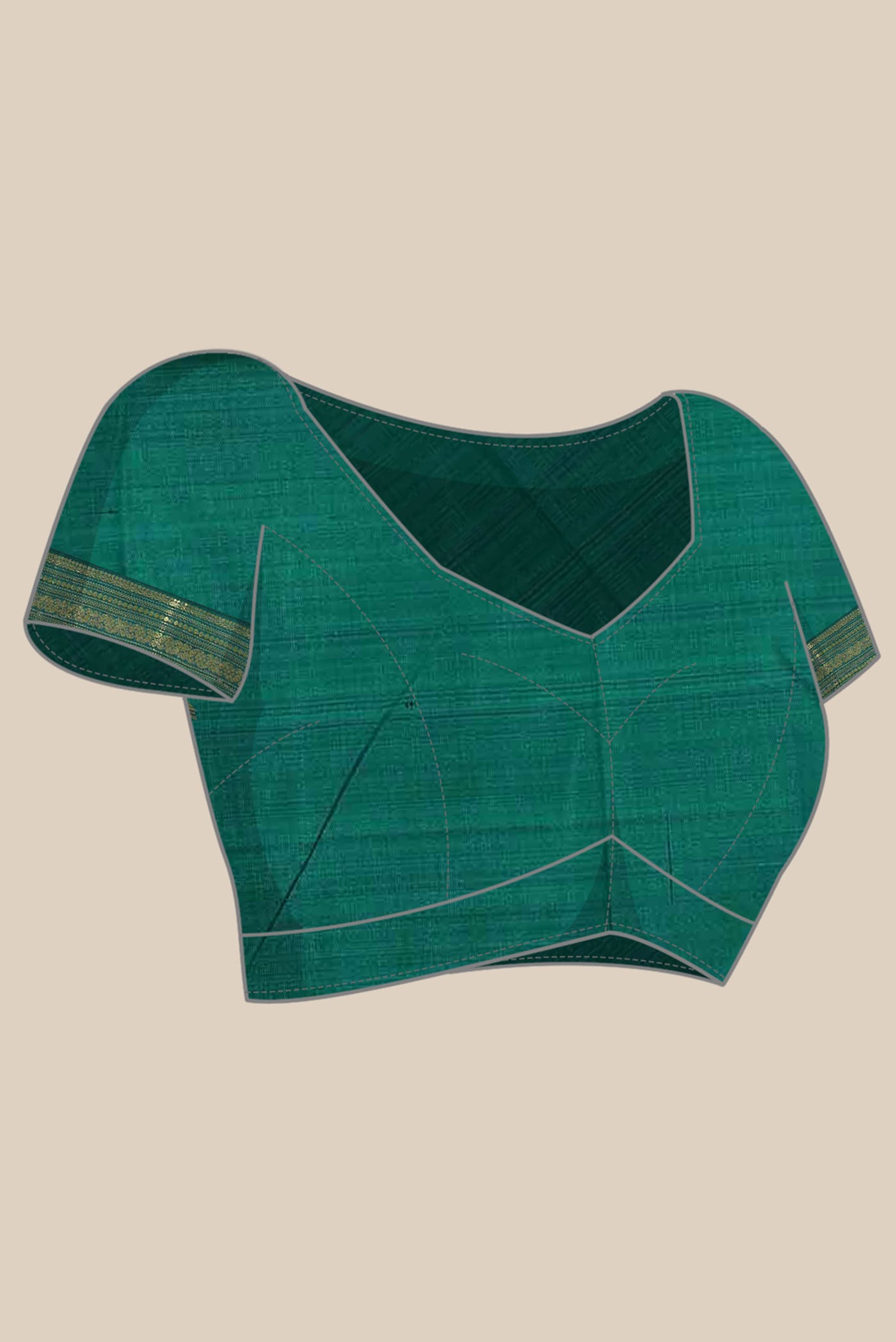 Green Kanchipuram Silk Saree