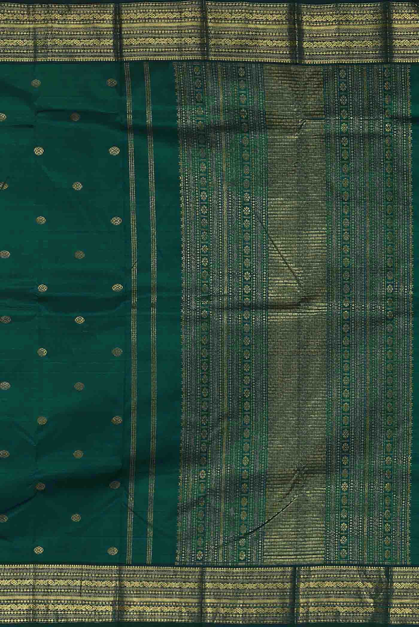 Green Kanchipuram Silk Saree