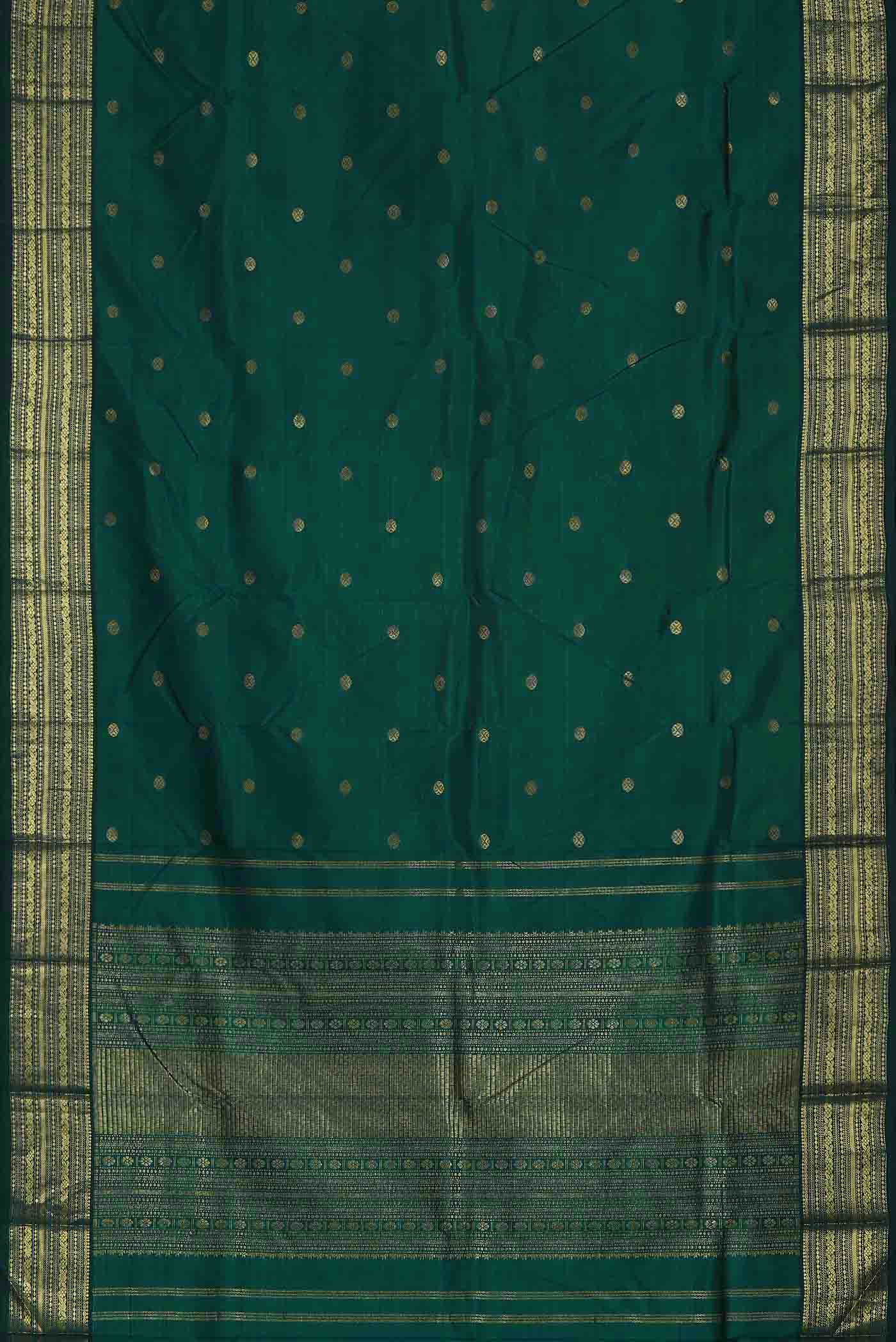 Green Kanchipuram Silk Saree