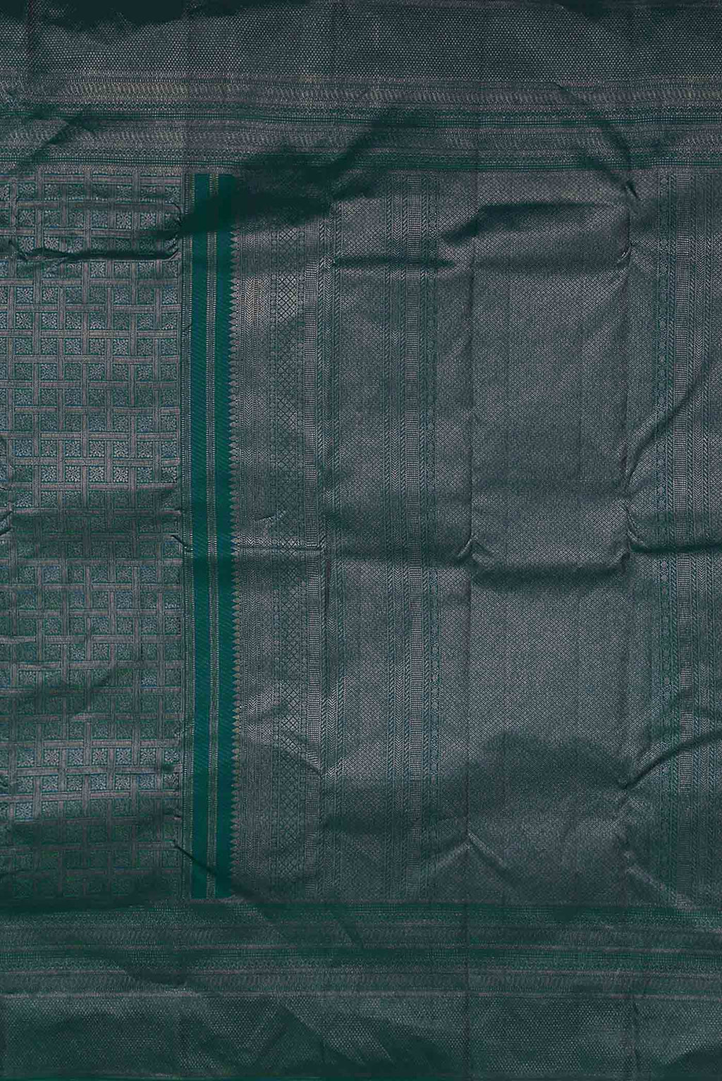 Blue Kanchipuram Silk Saree