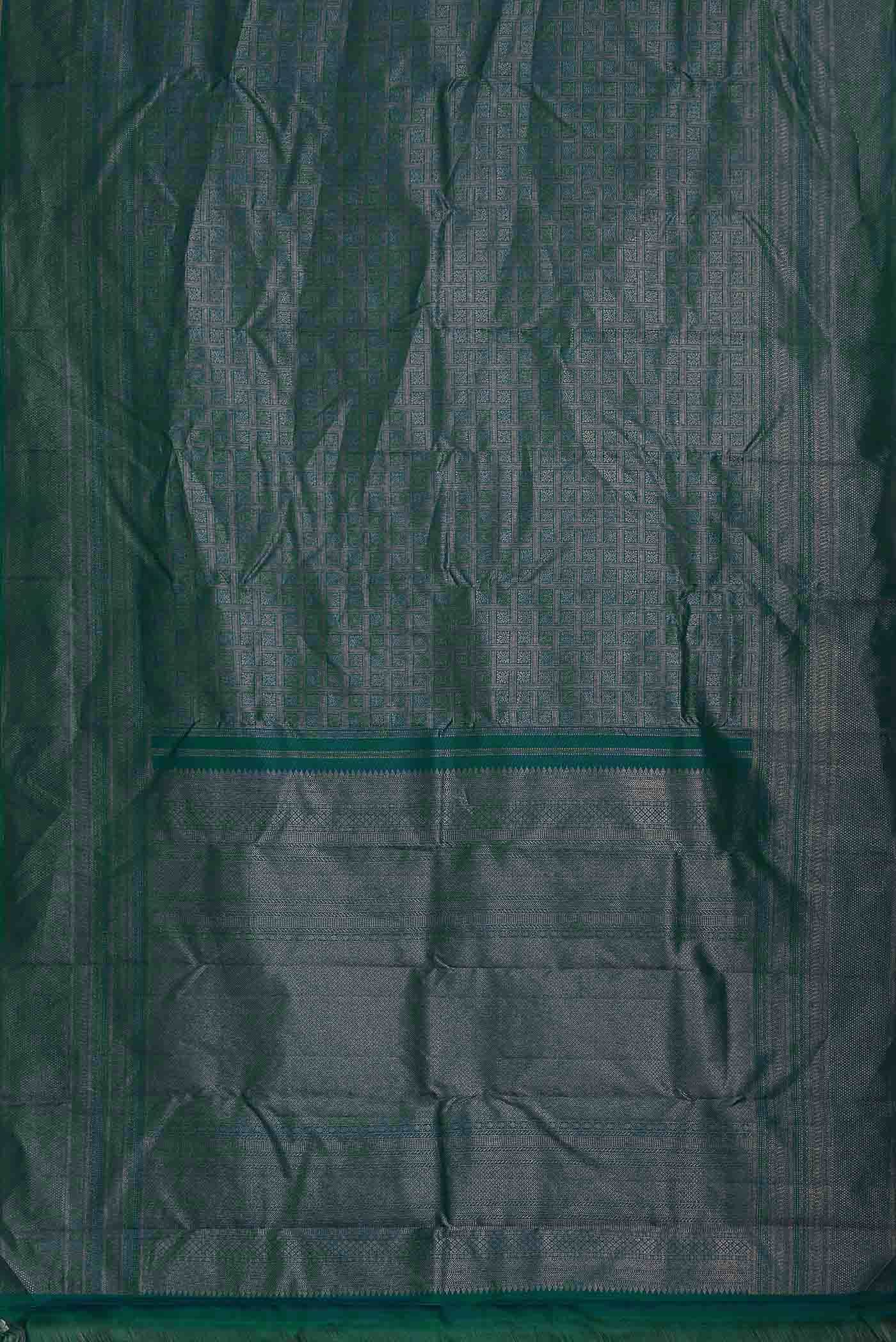 Blue Kanchipuram Silk Saree