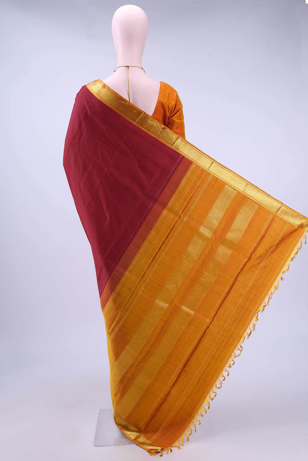 Red Kanchipuram Silk Saree