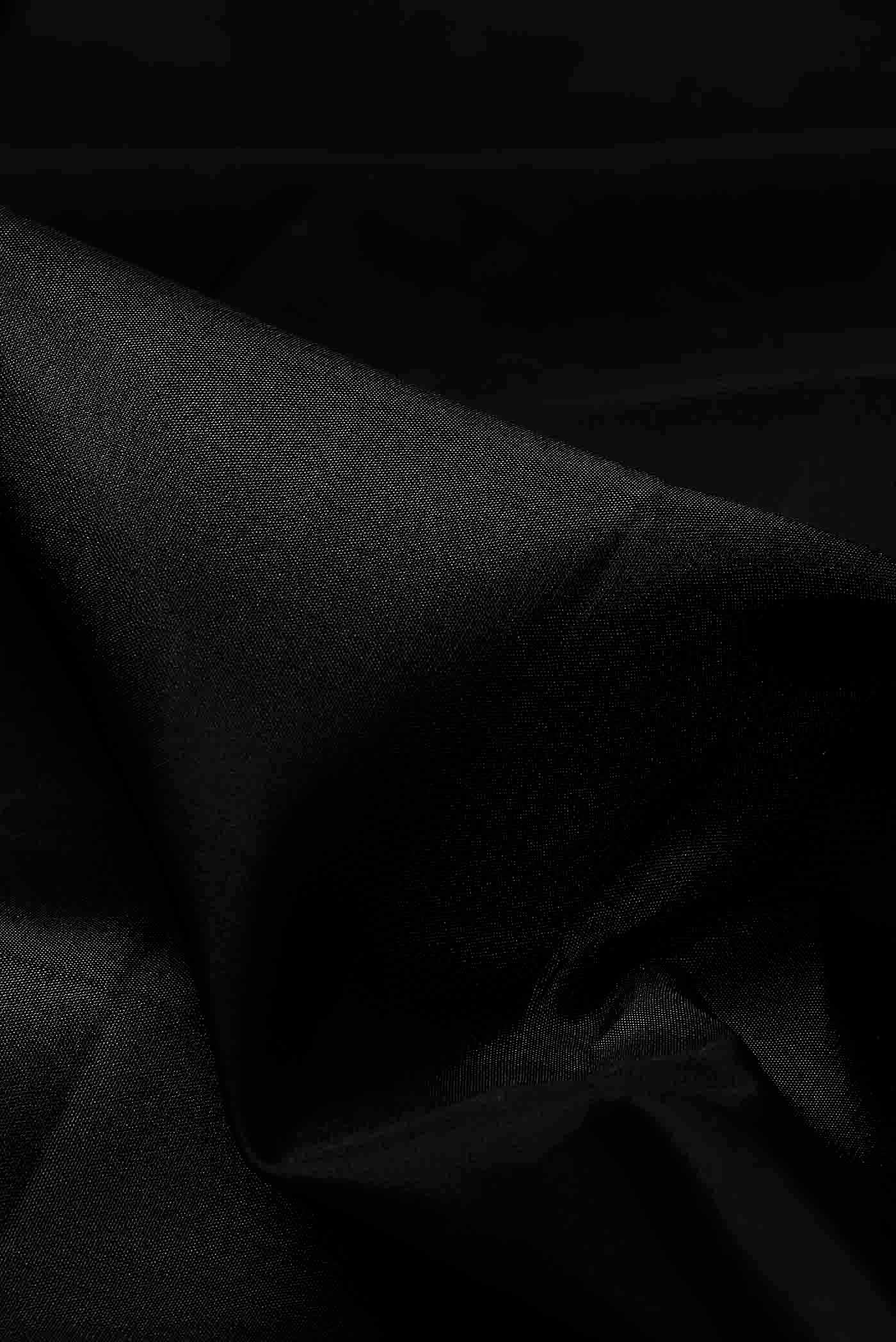 Black Bangalore Silk Saree
