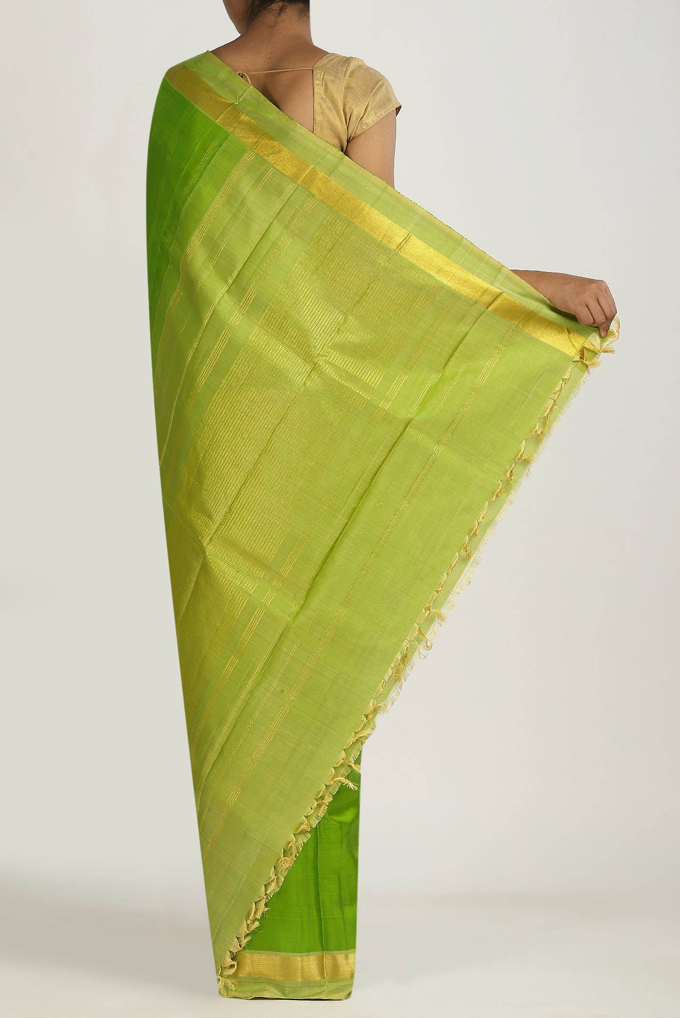 Green Kanchipuram Silk Saree