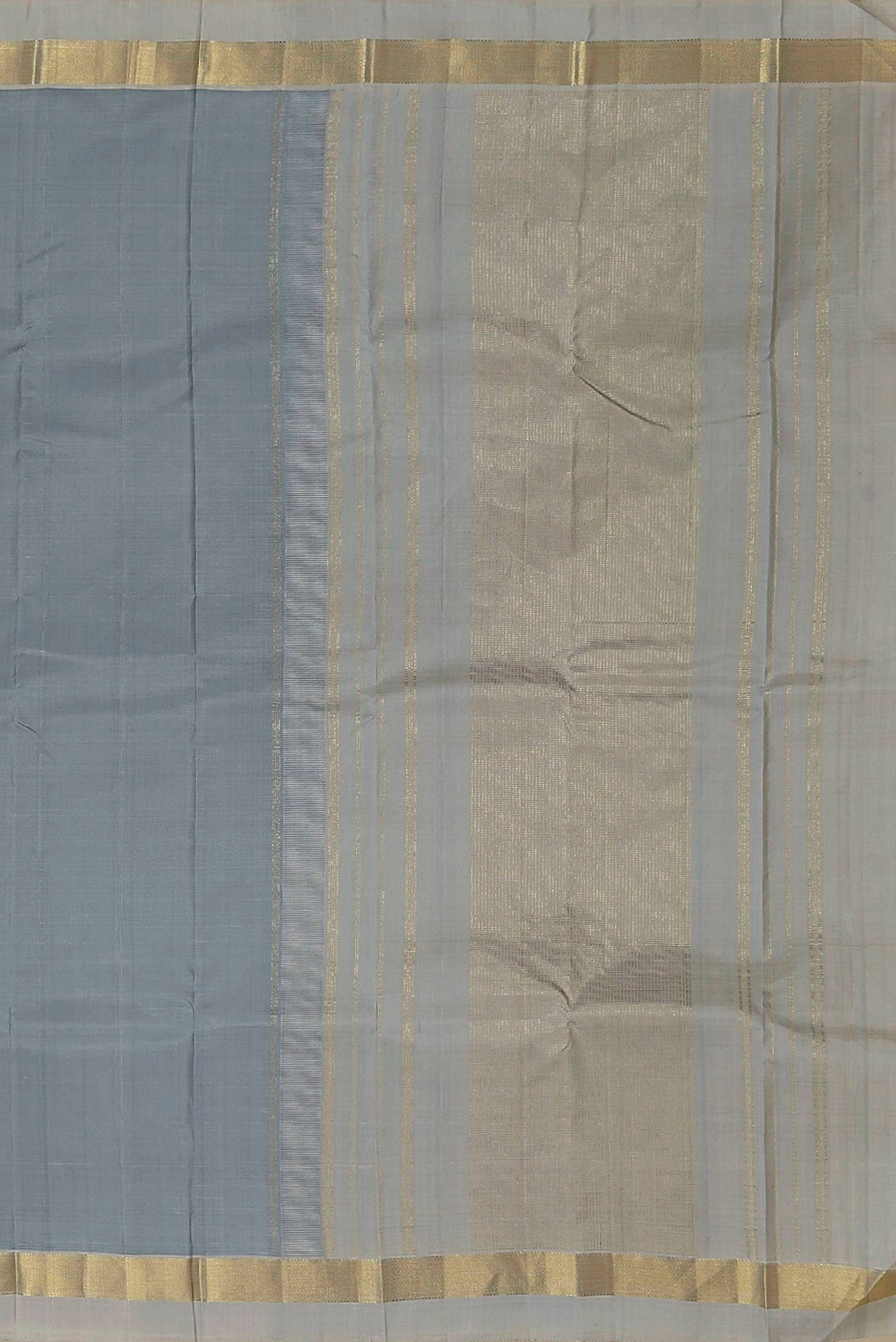 Blue Kanchipuram Silk Saree