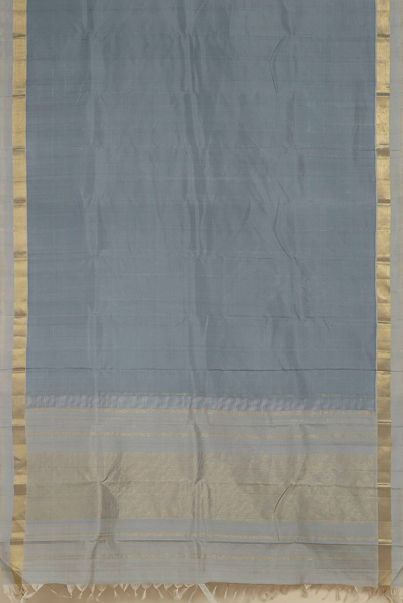 Blue Kanchipuram Silk Saree