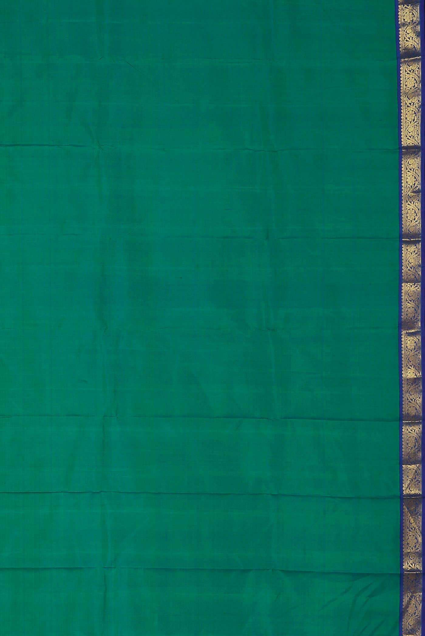 Blue Kanchipuram Silk Saree