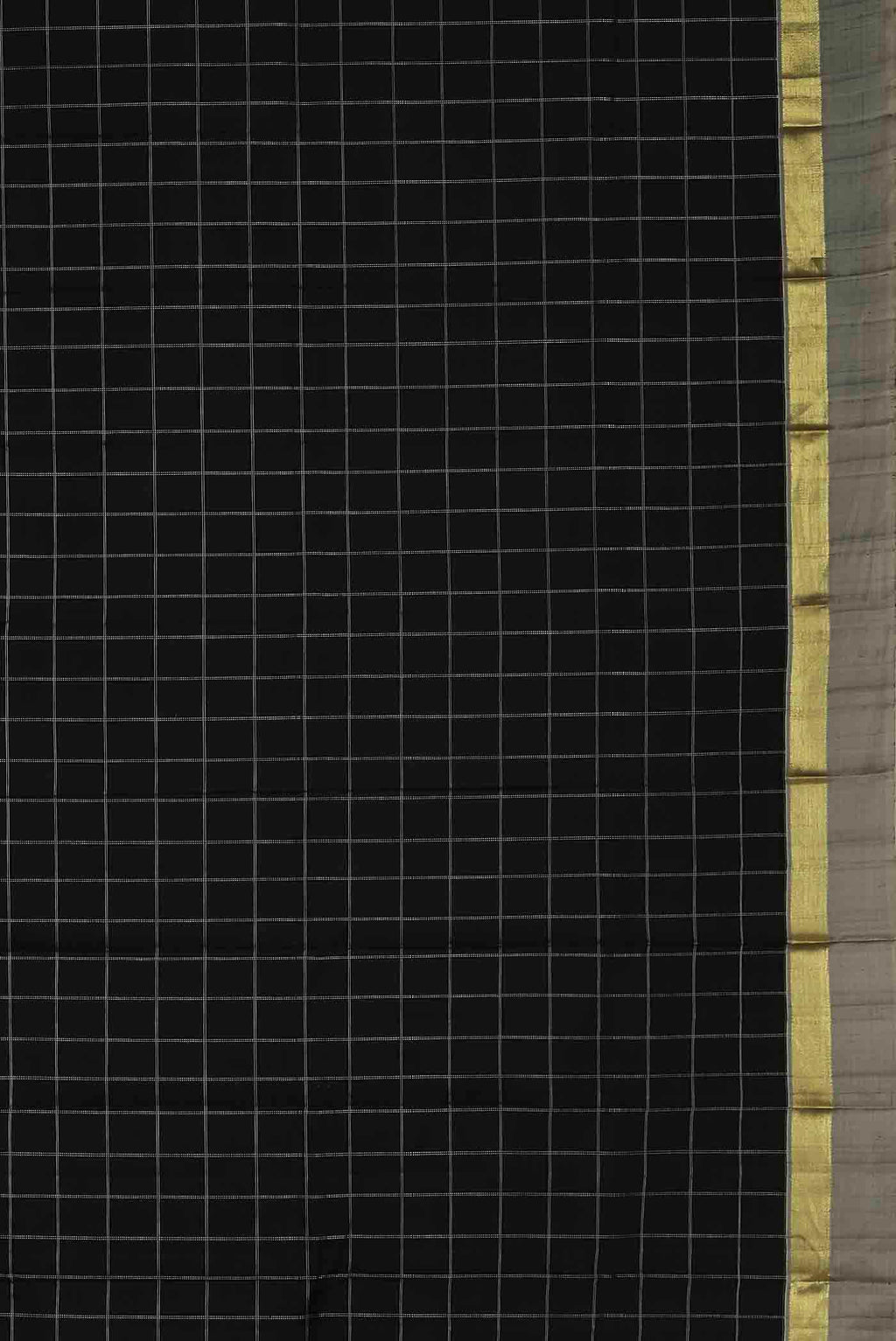 Black Kanchipuram Silk Saree