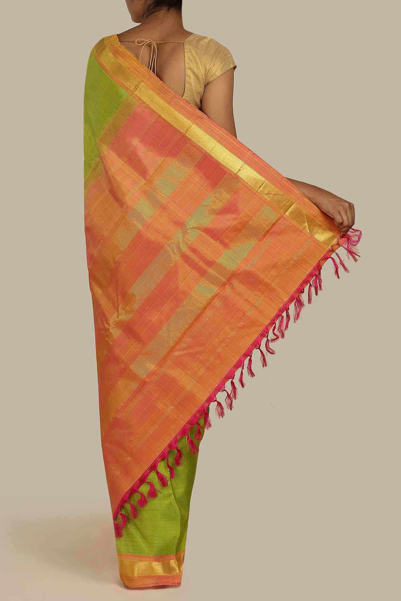 Green Kanchipuram Silk Saree