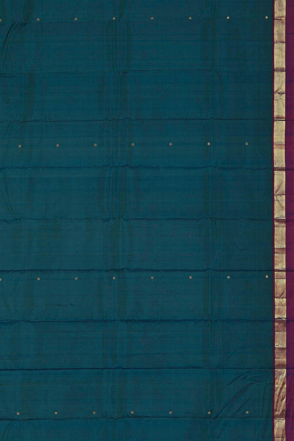 Blue Kanchipuram Silk Saree