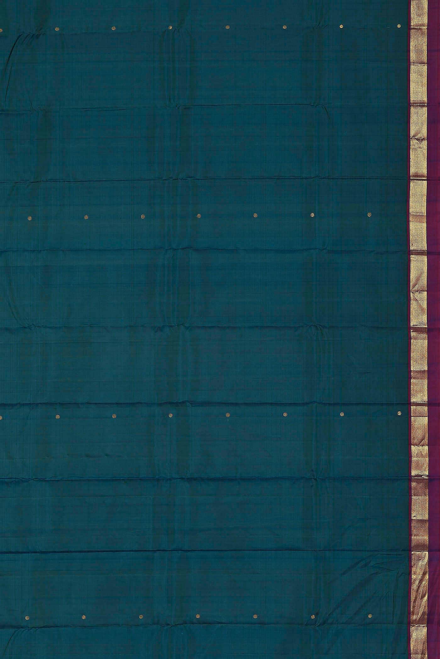 Blue Kanchipuram Silk Saree