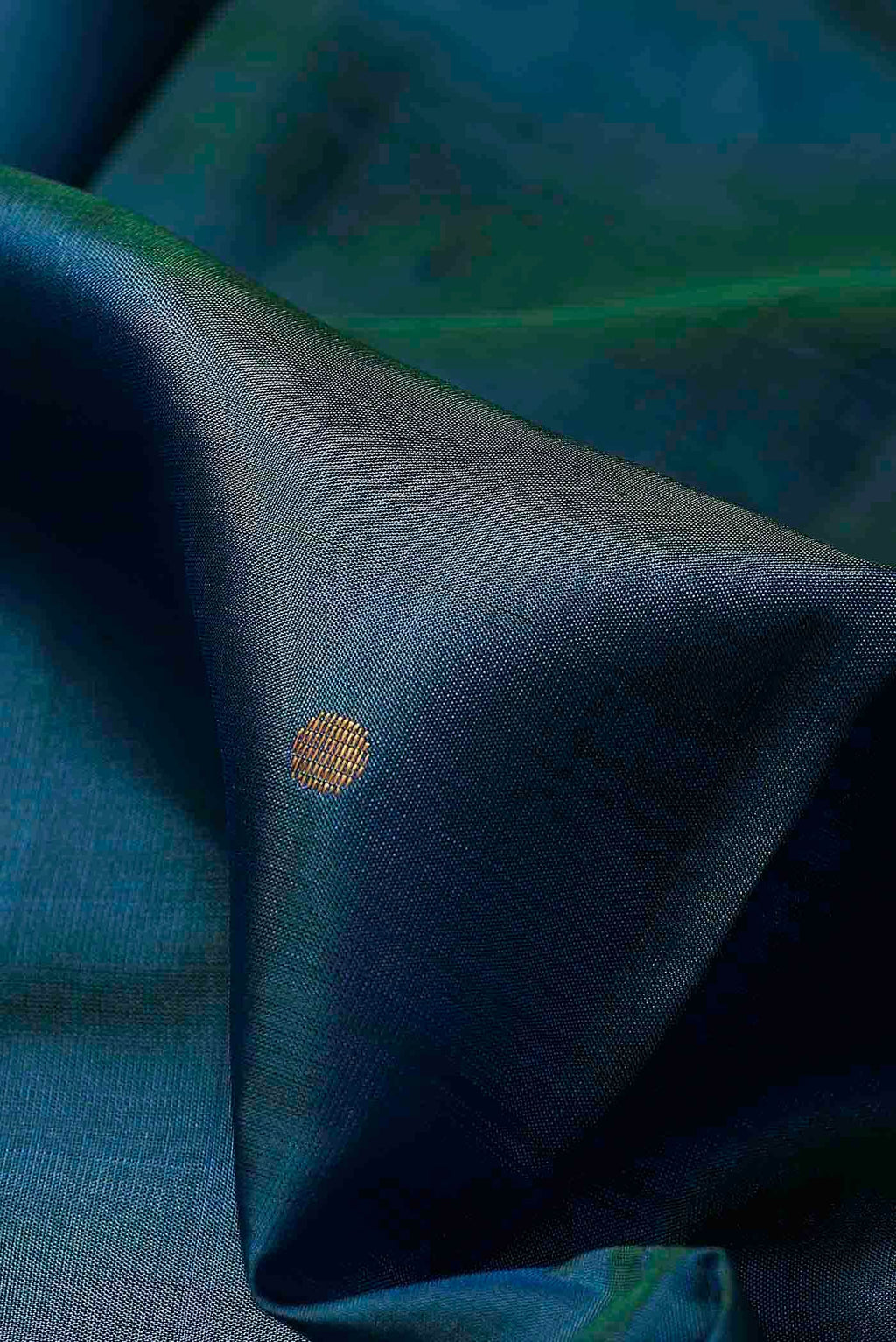 Blue Kanchipuram Silk Saree
