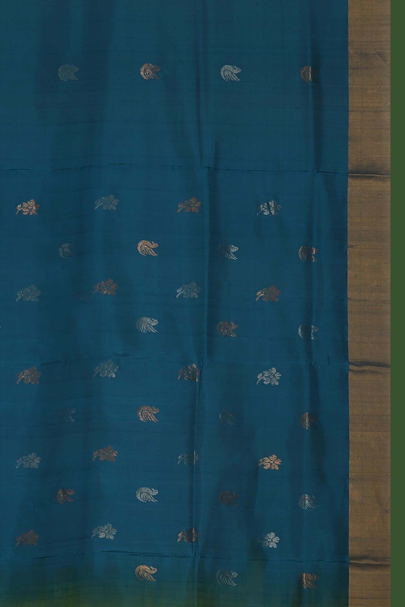 Blue Uppada Silk Saree