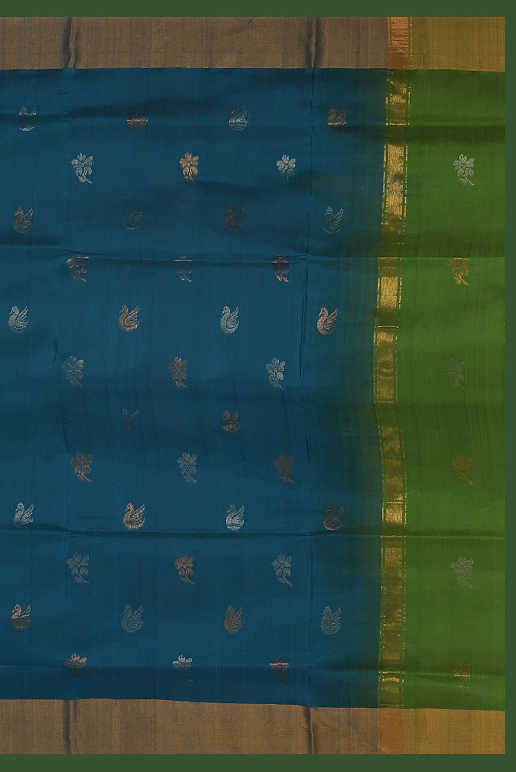 Blue Uppada Silk Saree