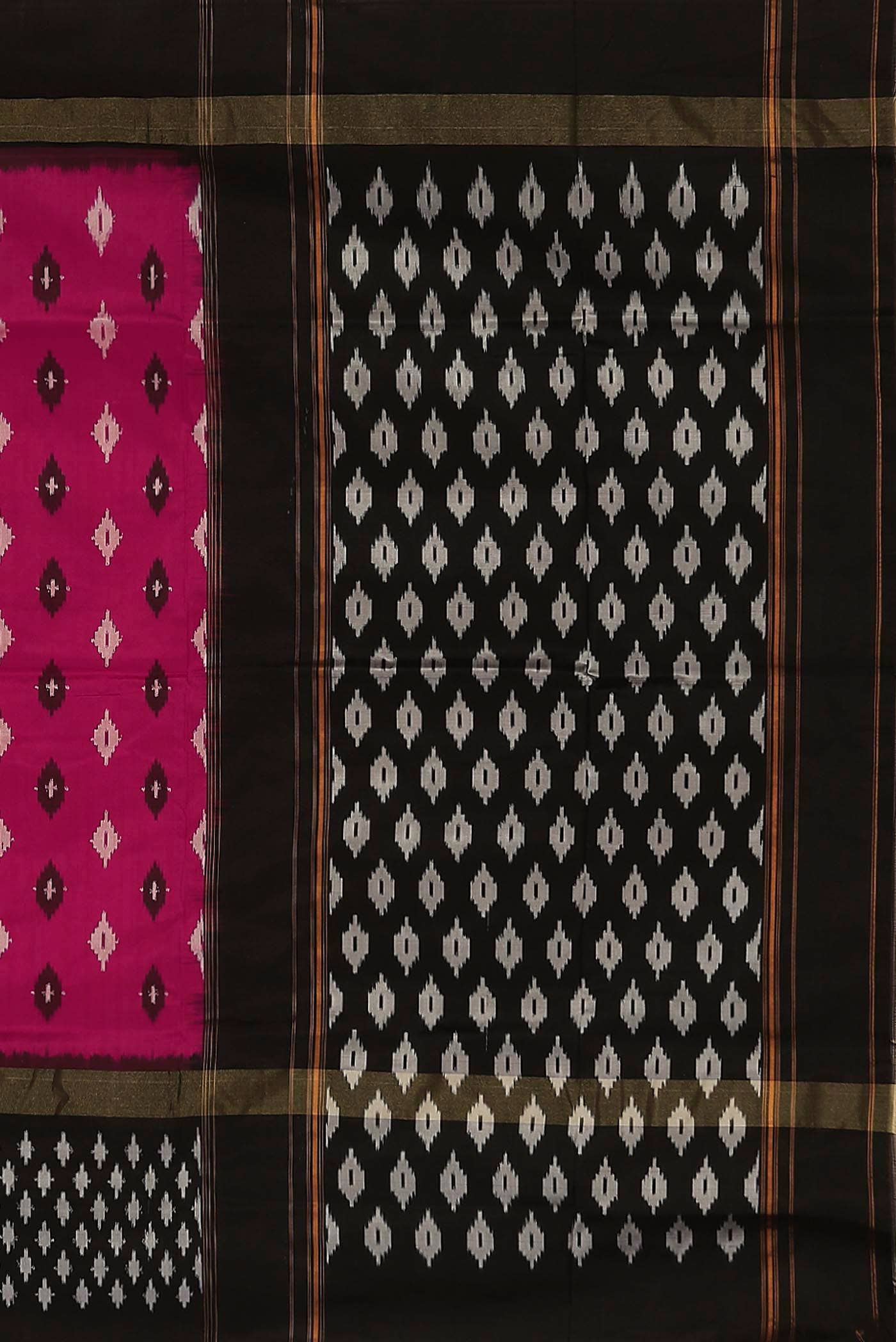 Pink Pochampally Silk Saree