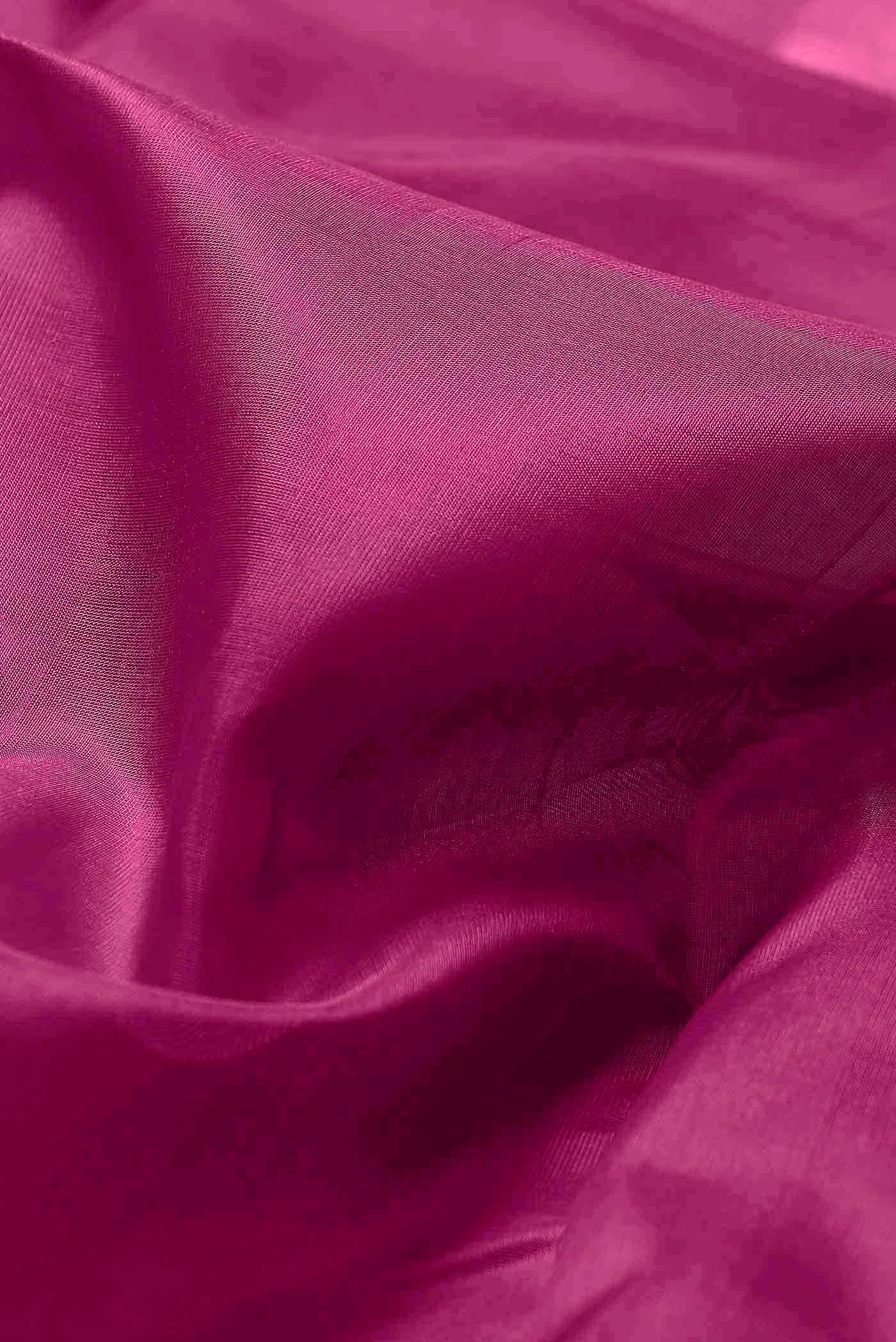 Pink Chanderi Silk Saree