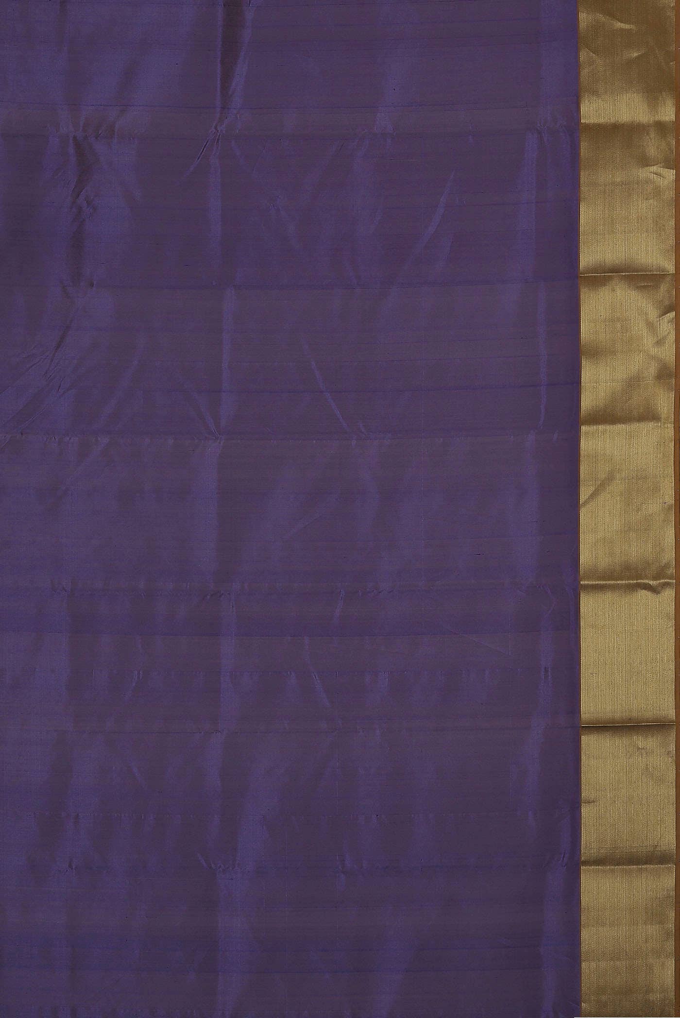 Violet Chanderi Silk Saree