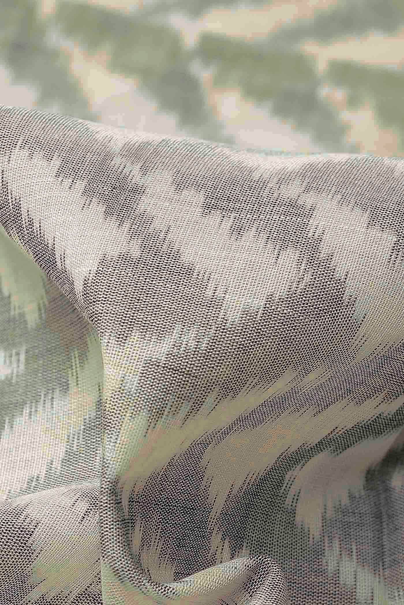 Cream Pochampally Cotton Saree