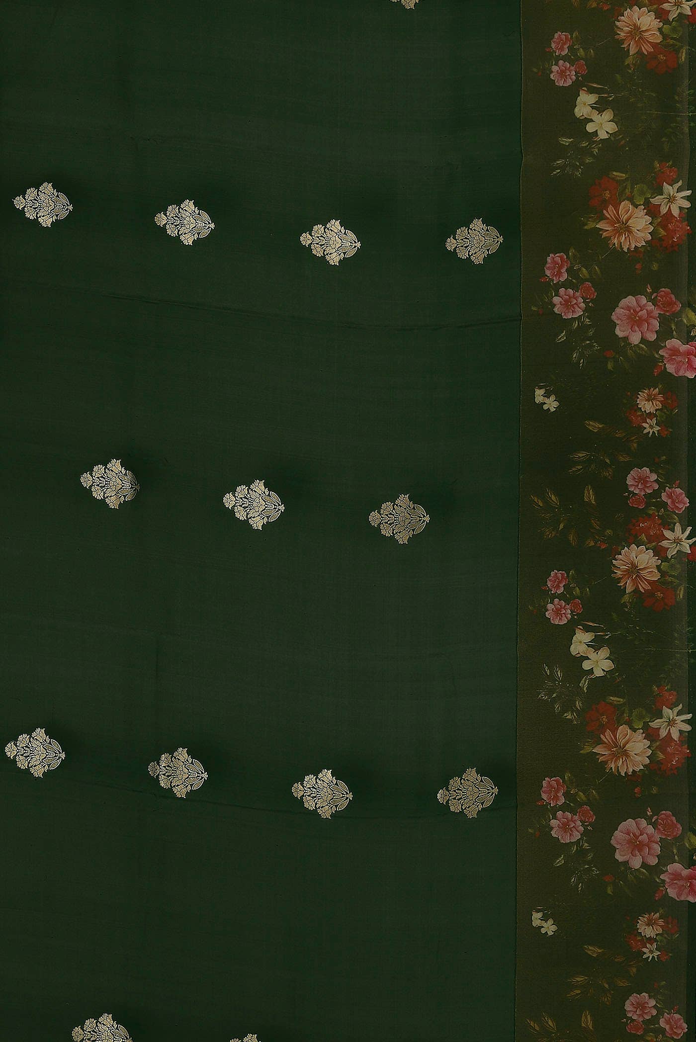 Black Banarasi Silk Saree