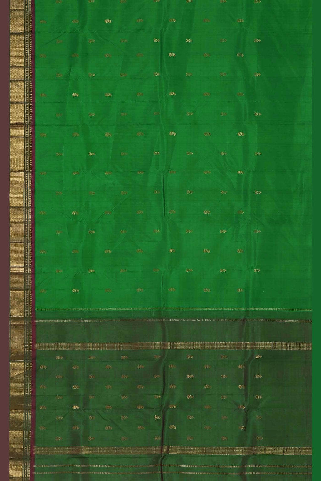 Green Kanchipuram Silk Saree