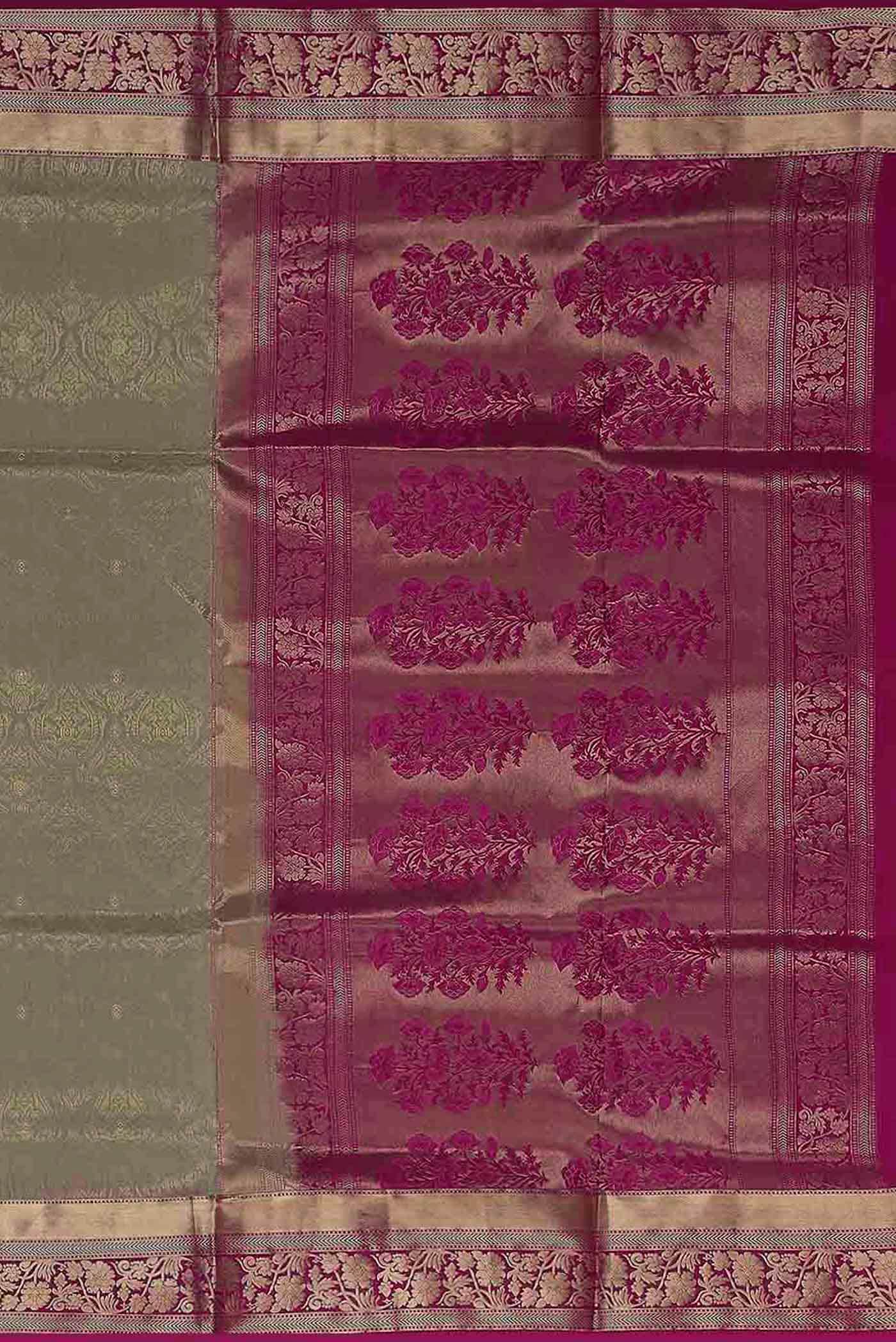 Beige Soft Silk Saree