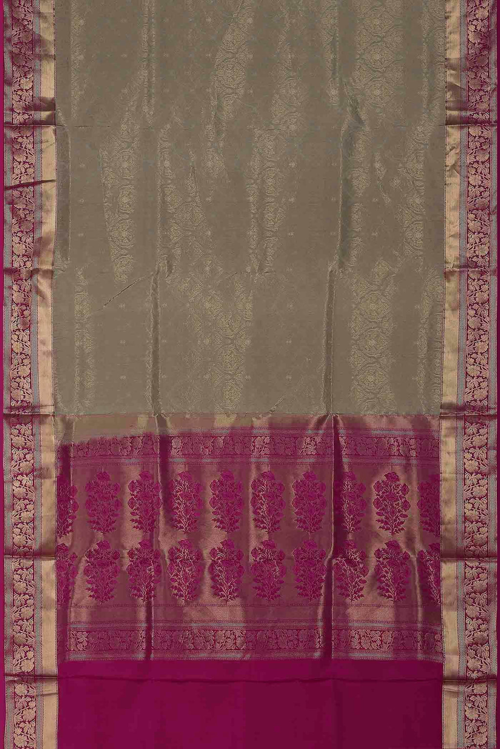 Beige Soft Silk Saree