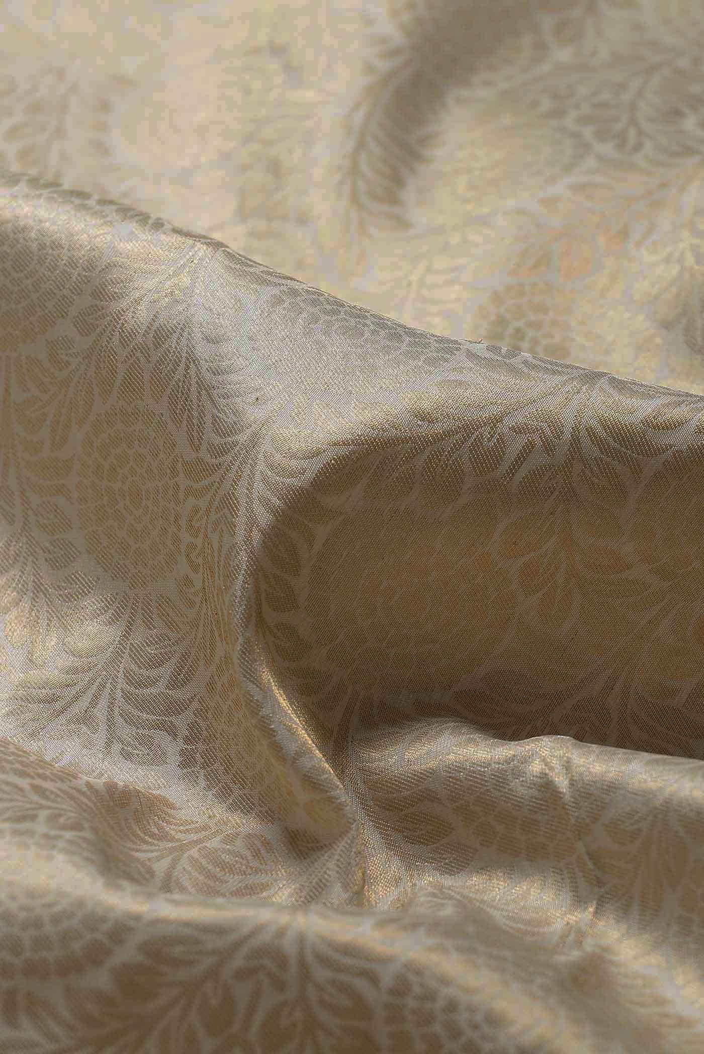 Cream Soft Silk Saree
