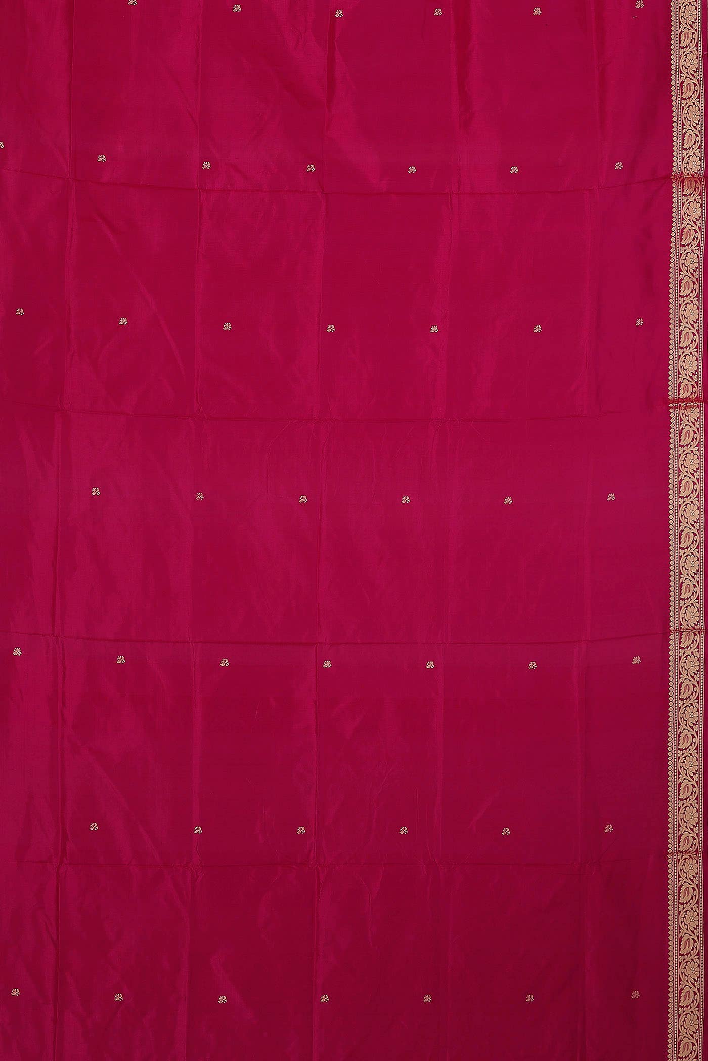 Red Banarasi Katan Silk Saree