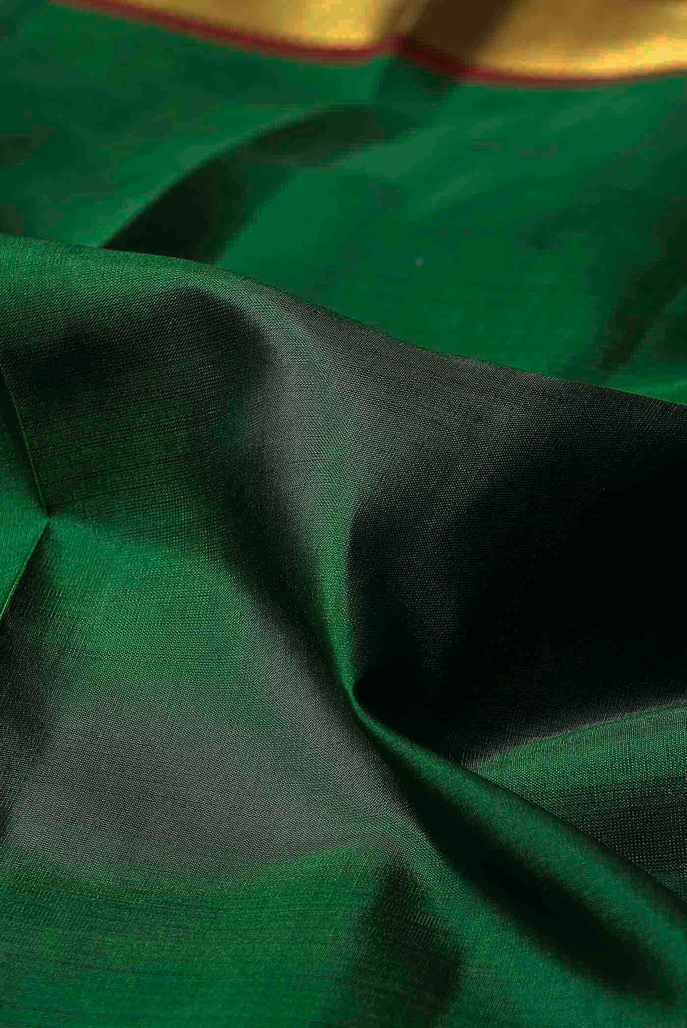Green Kanchipuram Silk Saree