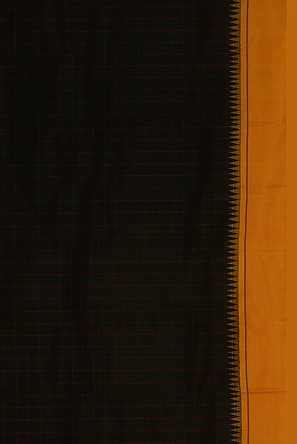 Black Kanchipuram Silk Saree
