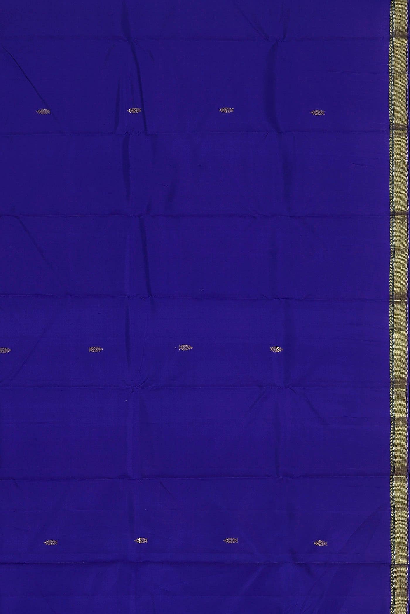 Blue Kanchipuram Silk Saree
