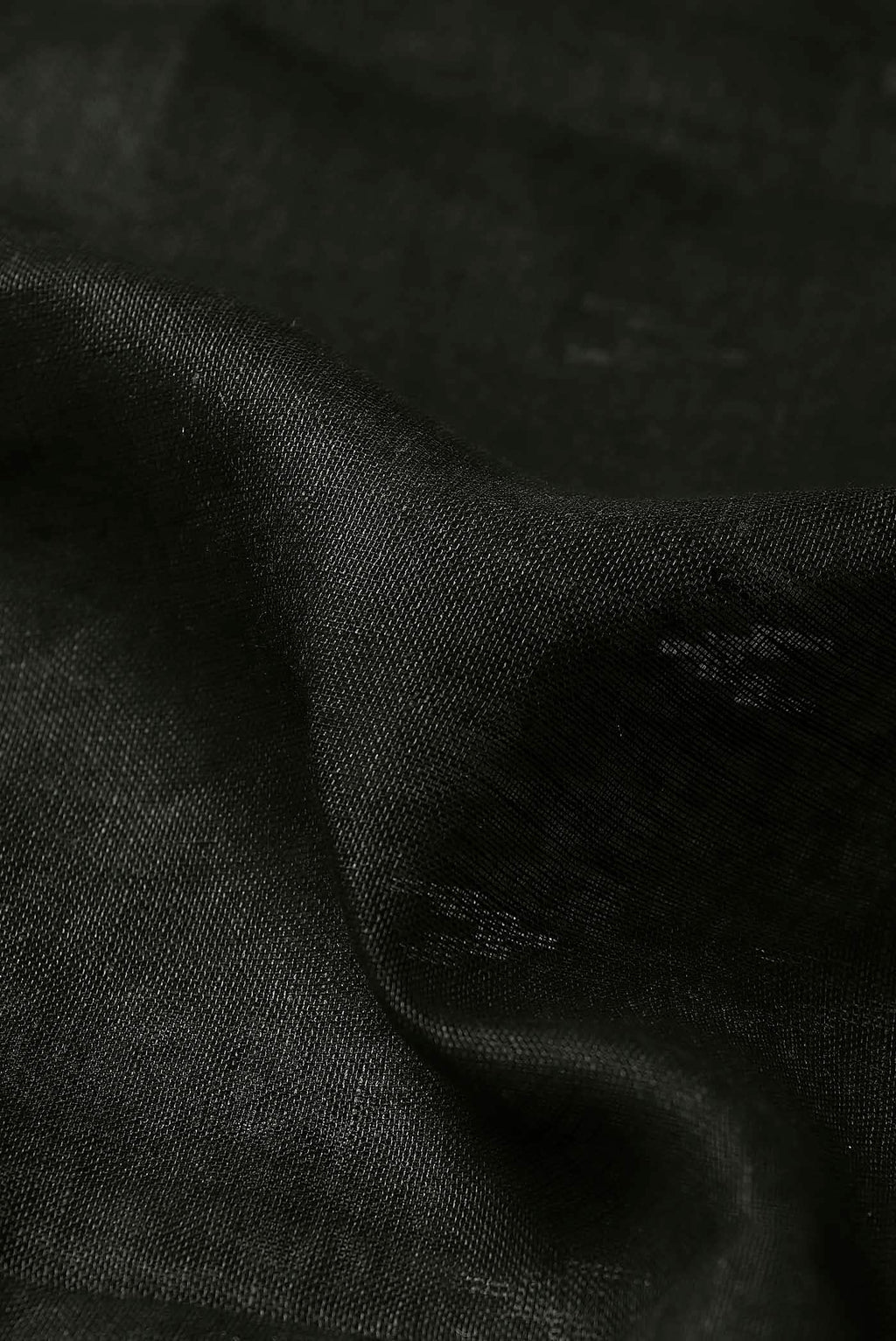 Black Linen Saree