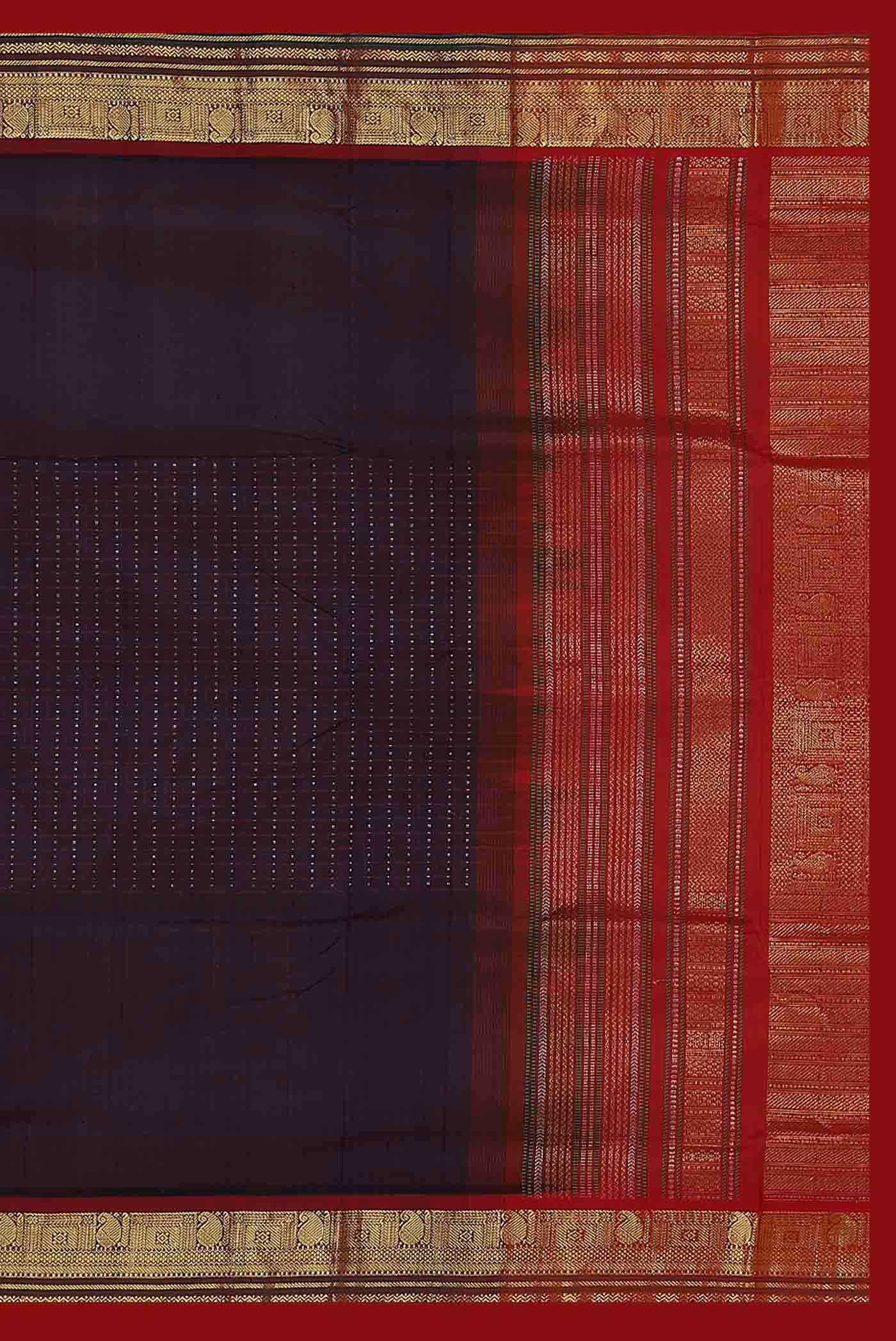 Blue Silk Cotton Saree