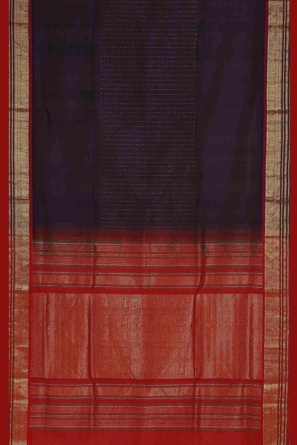 Blue Silk Cotton Saree