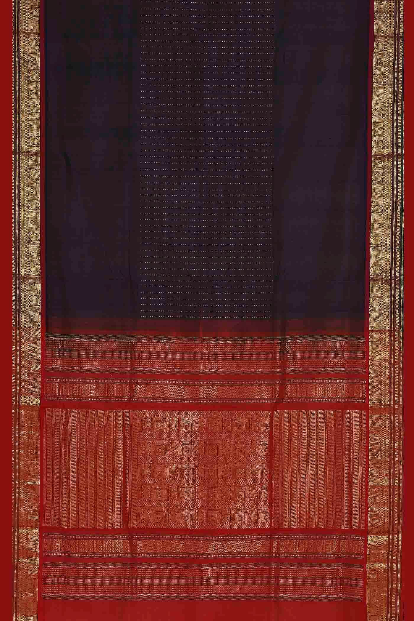 Blue Silk Cotton Saree