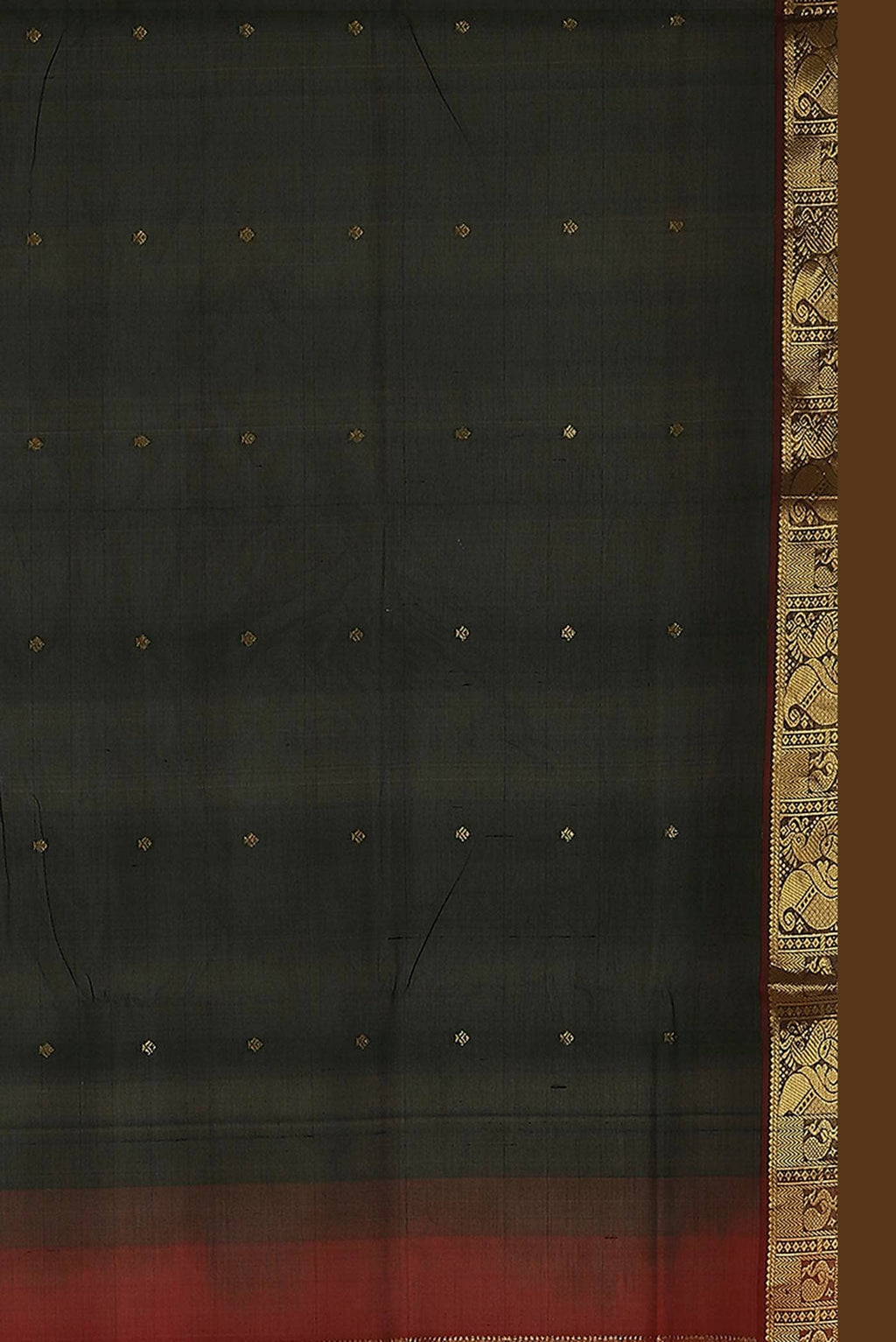 Black Silk Cotton Saree