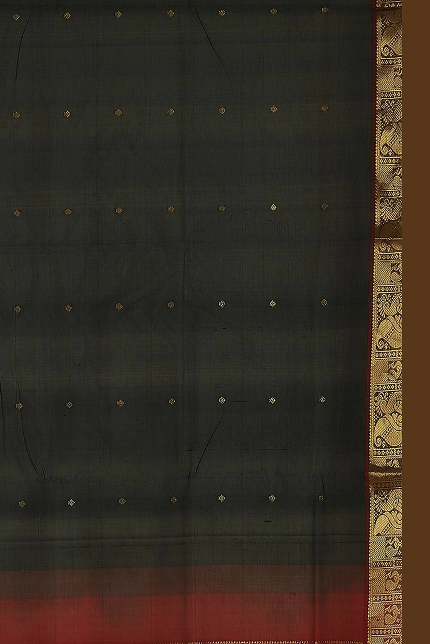 Black Silk Cotton Saree