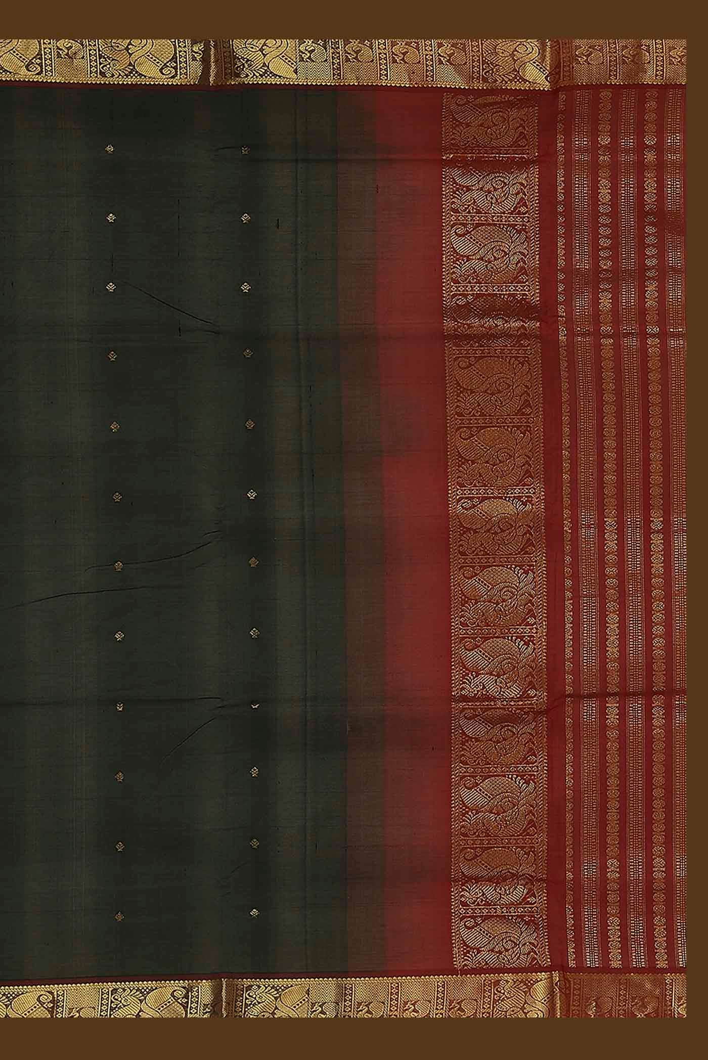 Black Silk Cotton Saree
