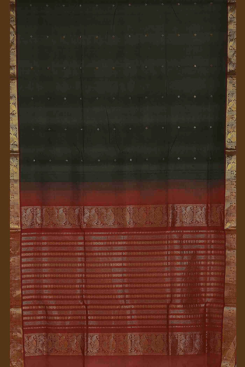 Black Silk Cotton Saree