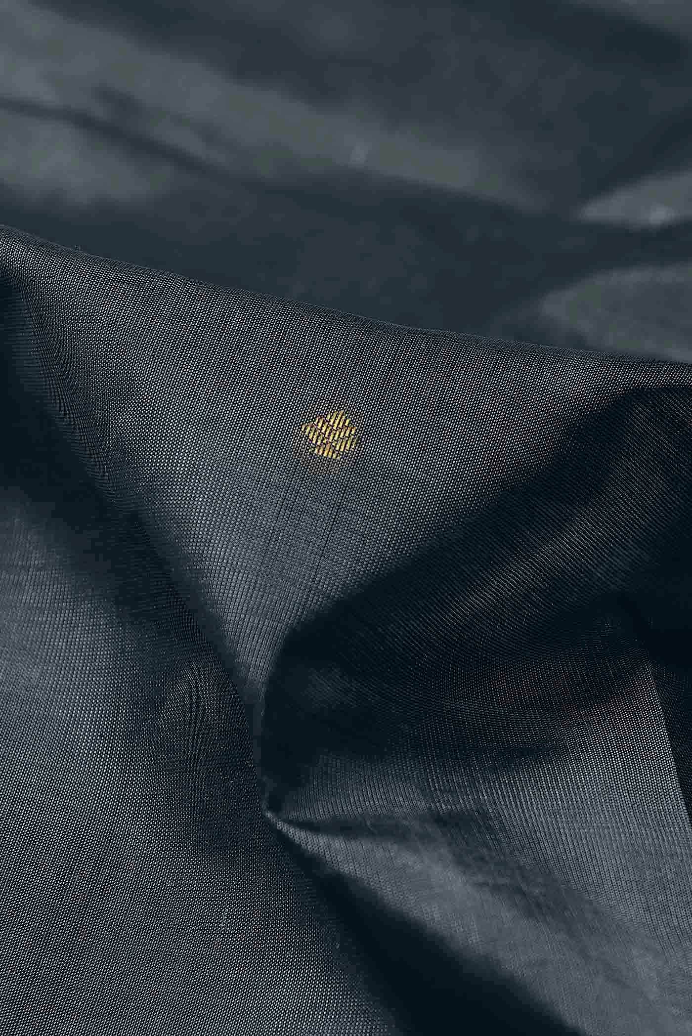 Grey Silk Cotton Saree