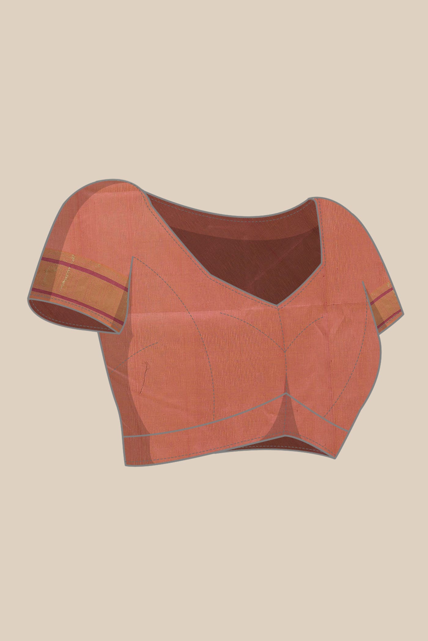 Pink Silk Cotton Saree