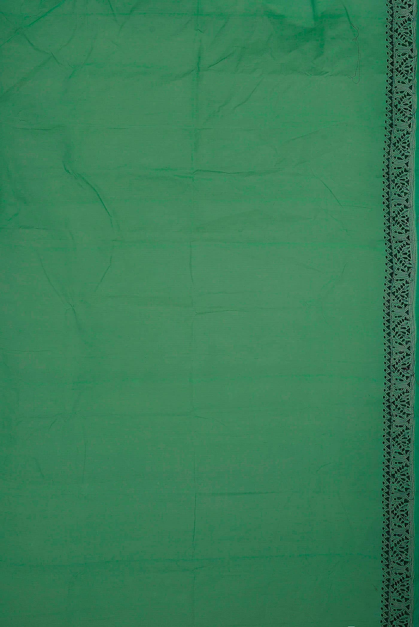 Green Bengal Cotton Saree