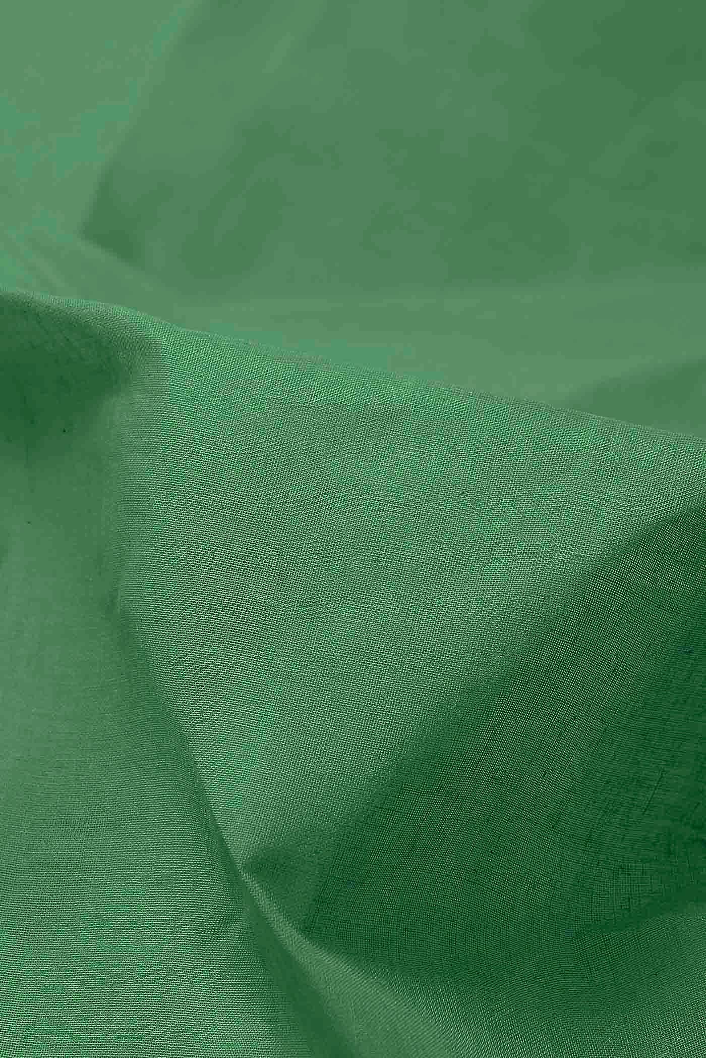 Green Bengal Cotton Saree