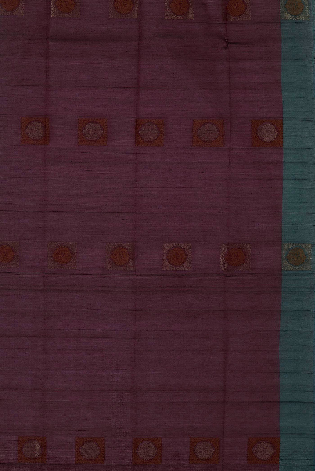 Purple Silk Cotton Saree