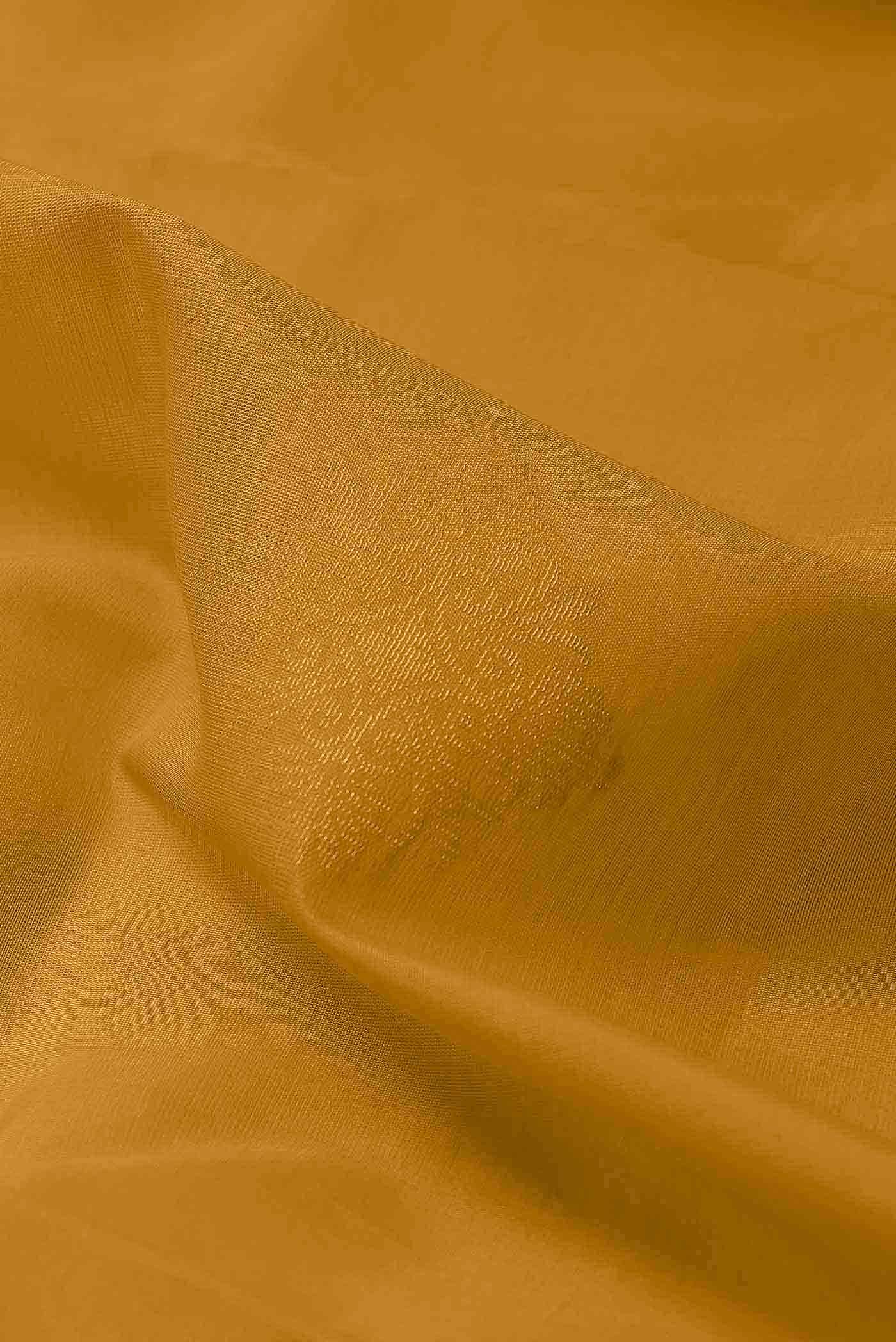 Yellow Silk Cotton Saree