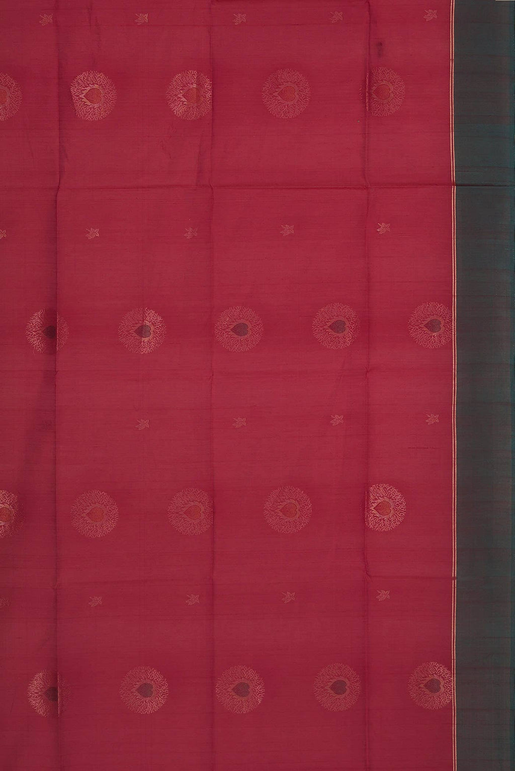 Red Silk Cotton Saree